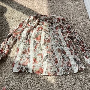 Feather bone blouse (size 2)